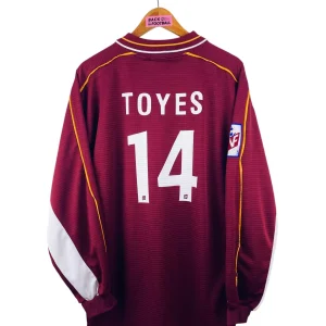 1999 / 2000 – maillot domicile Metz FC – Toyes #14 (XL) *match issue*