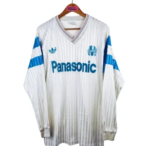 1989 / 1991 – maillot domicile OM Olympique de Marseille (L)