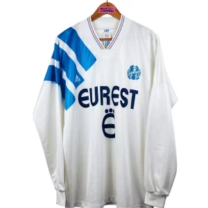 1992 / 1993 – maillot domicile OM Olympique de Marseille (L)