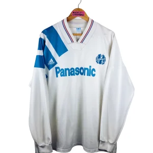 1991 / 1992 – maillot domicile OM Olympique de Marseille (L)