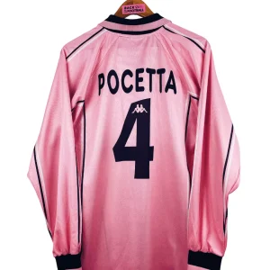 1997 / 1998 – maillot domicile Palerme – Pocetta #4 (XL) *match issue*