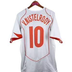 2004 – maillot extérieur Pays-Bas – V. Nistelrooy #10 (L)