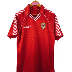 1987 – maillot domicile Pays de Galles (L)