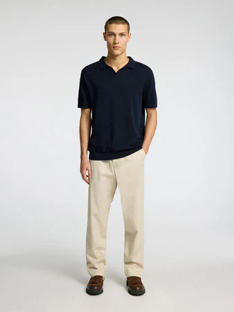 Mattis SS Knit Sun Open Polo – Image 9