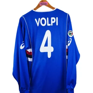 2002 / 2003 – maillot domicile Sampdoria – Volpi #4 (XL) *match issue*