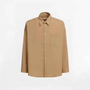 Chemise Marni Wool Tropical Beige