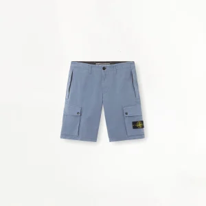 Bermuda Cargo Stone Island Supima® L100011 Dark Blue