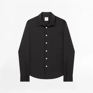 Chemise Courreges Retro Twill Oversized Noir