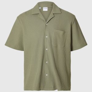 Boxy Casper Waffle SS Shirt