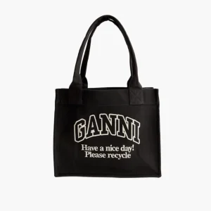 Shopper Ganni Large Noir