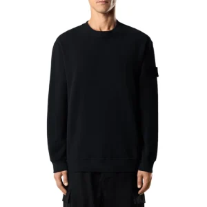 Sweat Stone Island stretch Ghost noir