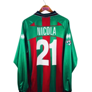 2003 / 2004 – maillot domicile Ternana – Nicola #21 (XXL) *match issue*