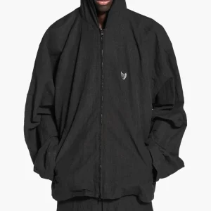 Veste à capuche Balenciaga noire