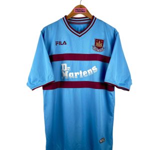 2001 / 2003 – maillot extérieur West Ham (L)