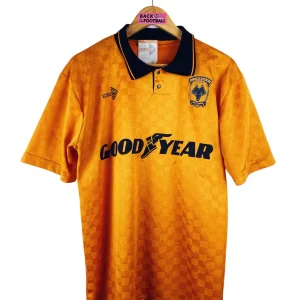 1990 / 1991 – maillot domicile Wolverhampton (M)