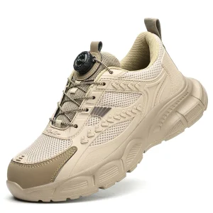 Baskets de Sécurité Légères à Bouton Rotatif