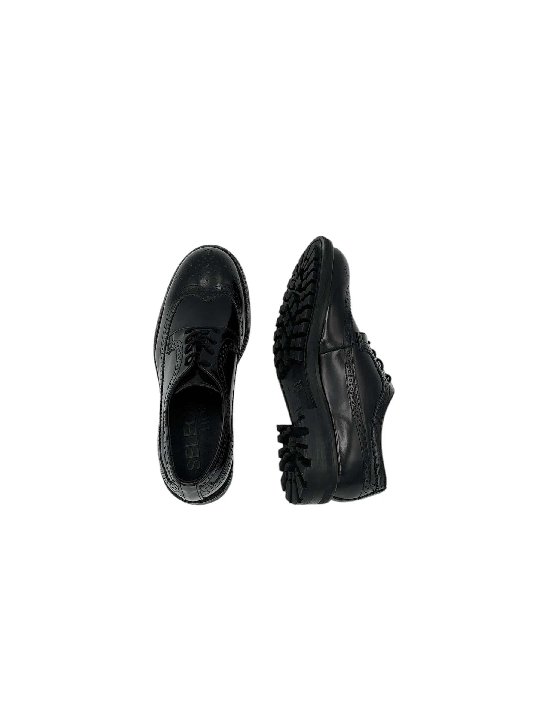 Albert New Leather Brogue Shoe – Image 3