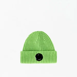 Bonnet Cp Company Laine Merinos Vert