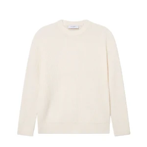 Eddie Wool Rib Crewneck Knit
